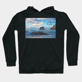 Will's Rock, Porthcothan Bay Hoodie